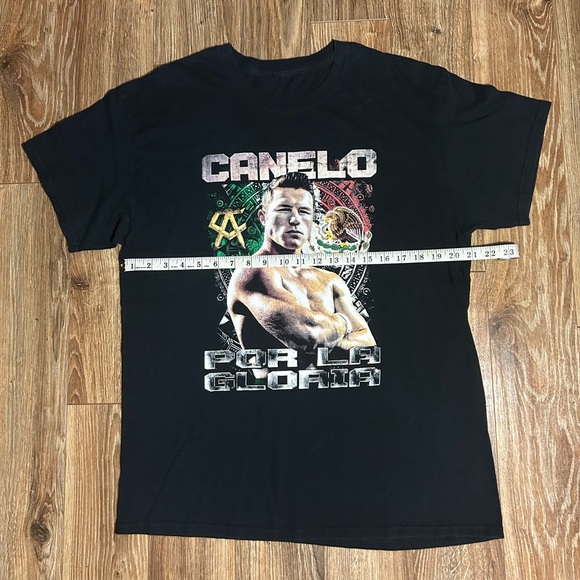Canelo Alvarez Boxer Por La Gloria T-Shirt - Picture 2 of 4